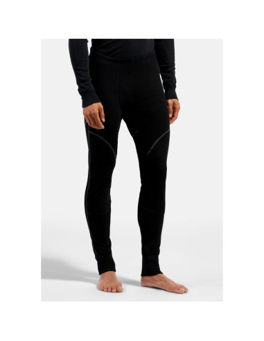 Legginsy termoaktywne męskie odlo active x-warm eco czarny   m