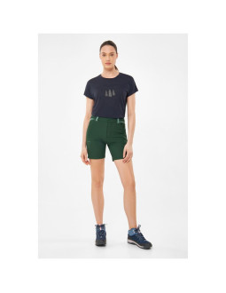 Spodenki damskie viking sequoia shorts lady bamboo zielone 2
