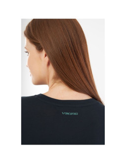 T-shirt damski viking rune lady granatowy 2
