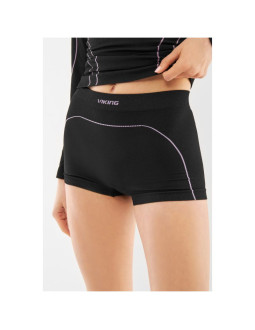 Bielizna damska viking etna 2.0 lady boxers bamboo czarno-fioletowa 2