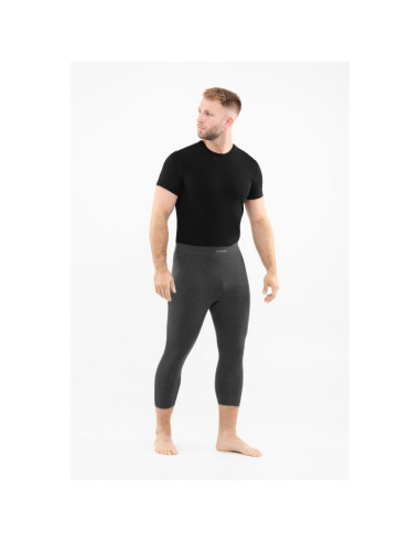 Bielizna męska viking tende man pants 3/4 primaloft cashmere szara