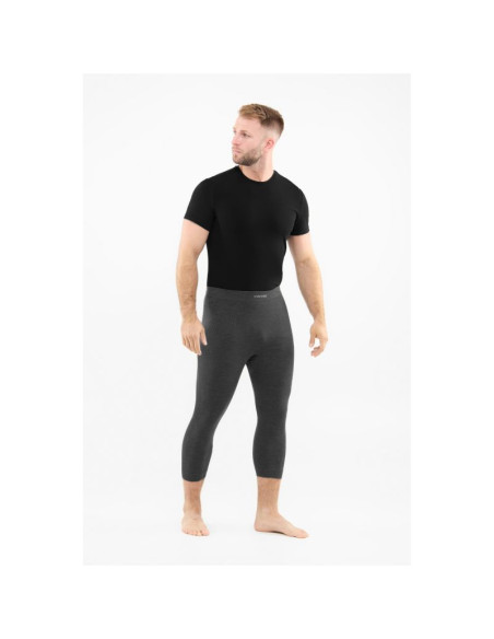 Bielizna męska viking tende man pants 3/4 primaloft cashmere szara