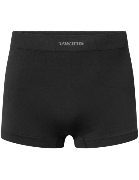 Bielizna męska viking eiger 2.0 man boxers bamboo czarno-szara