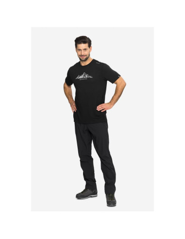 T-shirt męski viking lenta bamboo light man czarny