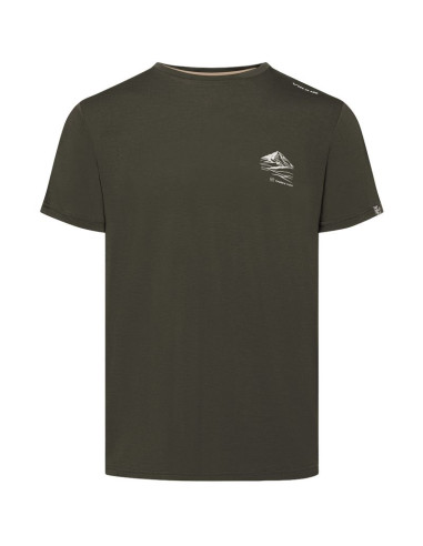 T-shirt męski viking lenta bamboo light man ciemno zielony