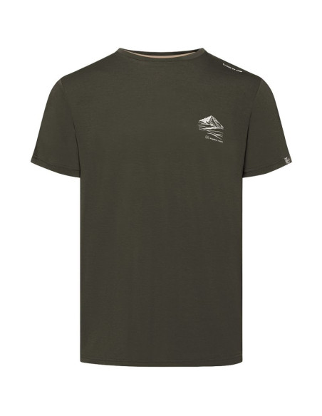 T-shirt męski viking lenta bamboo light man ciemno zielony