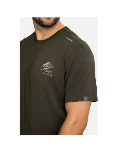 T-shirt męski viking lenta bamboo light man ciemno zielony