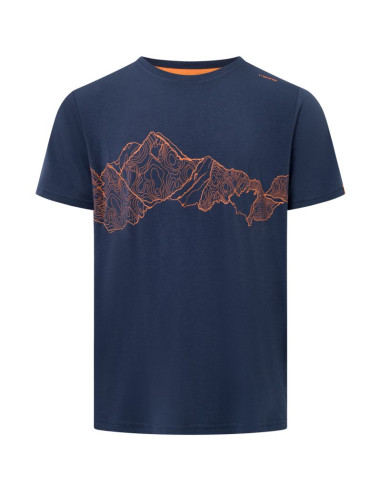 T-shirt męski viking lenta bamboo light man niebieski