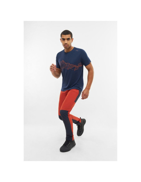 T-shirt męski viking lenta bamboo light man niebieski
