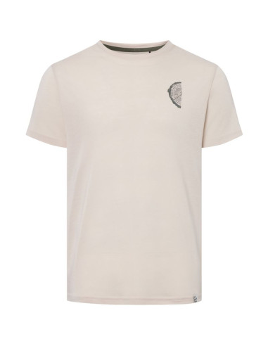 T-shirt męski viking rune man beżowy