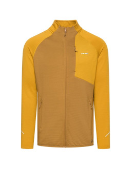 Bluza męska viking birger man rozpinana brązowo żółta   l 2