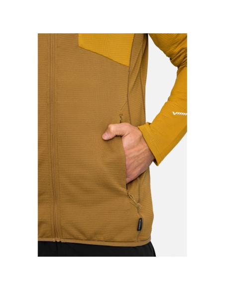 Bluza męska viking birger man rozpinana brązowo żółta