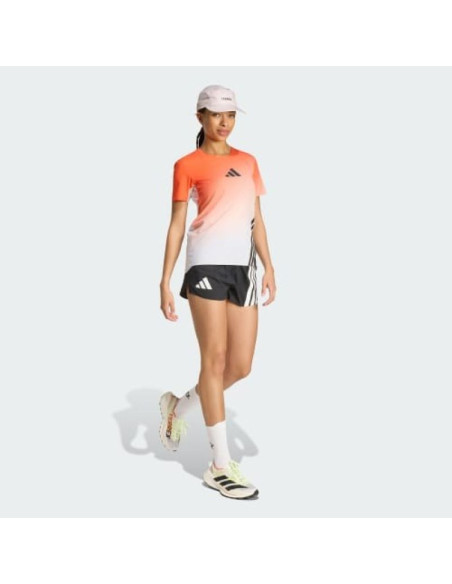 Koszulka do biegania damska adidas terrex xpr pro tee - white/semi impact orange rozmiar: s