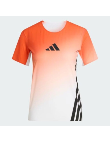 Koszulka do biegania damska adidas terrex xpr pro tee - white/semi impact orange rozmiar: s