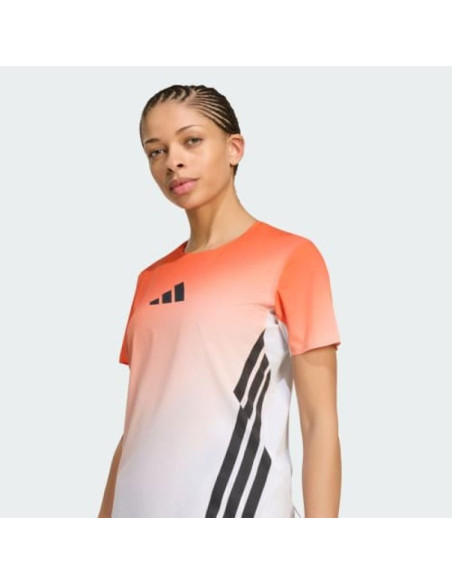 Koszulka do biegania damska adidas terrex xpr pro tee - white/semi impact orange rozmiar: s
