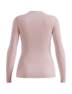 Bluza termoaktywna damska odlo merino 200 bl top crew neck ls - orchid ice rozmiar: s