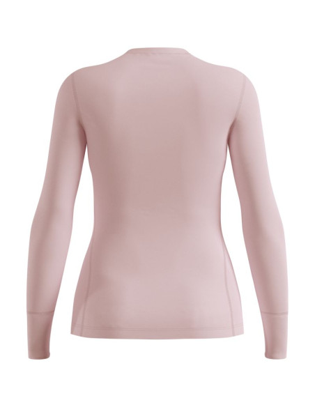 Bluza termoaktywna damska odlo merino 200 bl top crew neck ls - orchid ice rozmiar: s