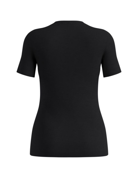 Koszulka termoaktywna damska odlo merino 200 bl top crew neck ss - black rozmiar: s