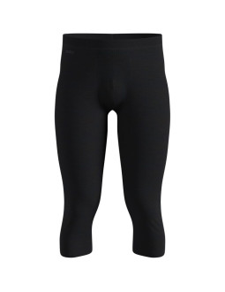 Legginsy termoaktywne odlo merino 200 bl bottom 3/4 - black rozmiar: m 2