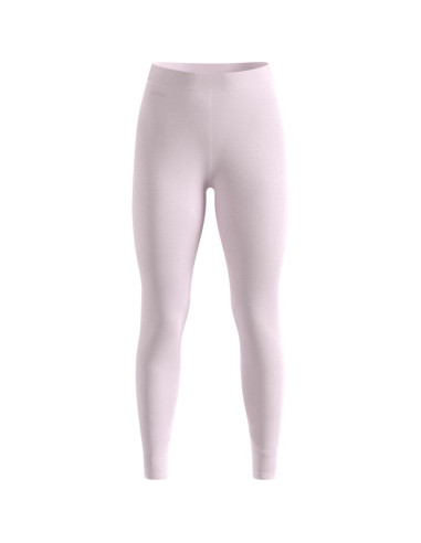 Legginsy termoaktywne damskie odlo merino 160 bl bottom long różowe