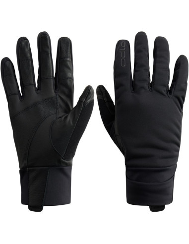 Rękawiczki odlo nordic warm gloves full finger - black rozmiar: s