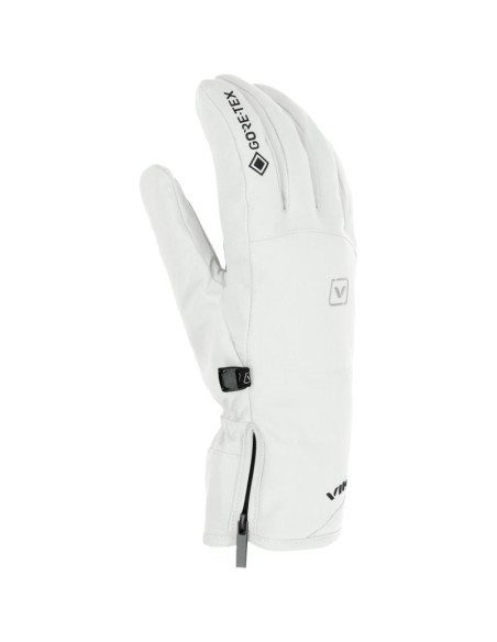Rękawice narciarskie damskie viking paganella gtx 2.0 ski lady biało czarne
