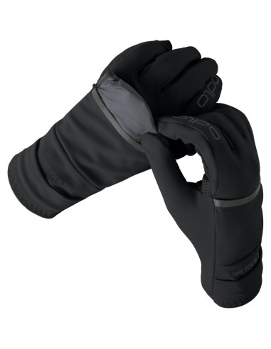 Rękawice odlo gloves full finger multisport windproof light czarne
