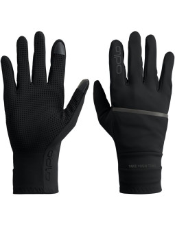 Rękawice odlo gloves full finger multisport windproof light czarne 2