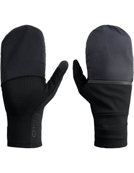 Rękawice odlo gloves full finger multisport windproof light czarne