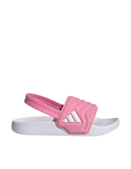 Klapki dla dzieci adidas adilette estrap 2.0 c różowe hq9201