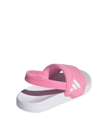 Klapki dla dzieci adidas adilette estrap 2.0 c różowe hq9201