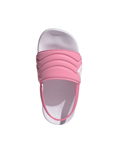 Klapki dla dzieci adidas adilette estrap 2.0 c różowe hq9201