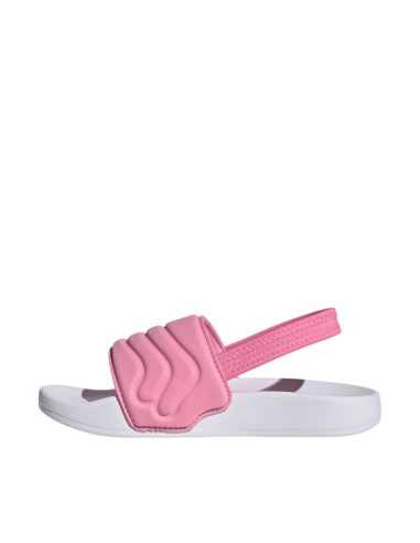 Klapki dla dzieci adidas adilette estrap 2.0 c różowe hq9201