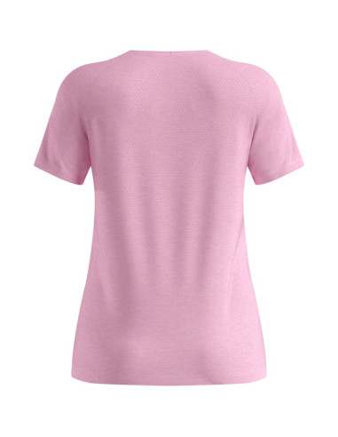 Koszulka damska odlo t-shirt crew neck s/s essential seamless różowa
