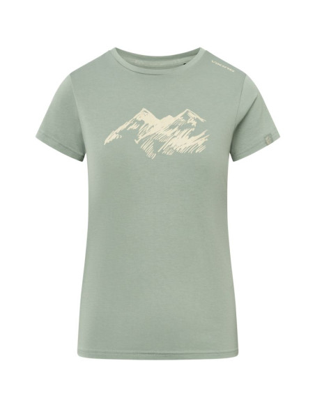 T-shirt damski viking lenta bamboo light lady zielony