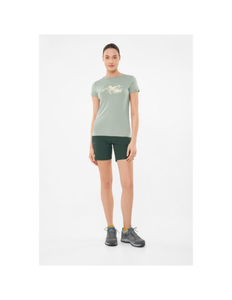 T-shirt damski viking lenta bamboo light lady zielony