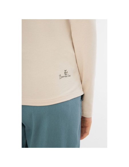Longsleeve damski viking escalante lady bamboo beżowy