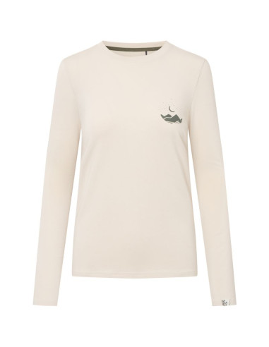 Longsleeve damski viking escalante lady bamboo beżowy