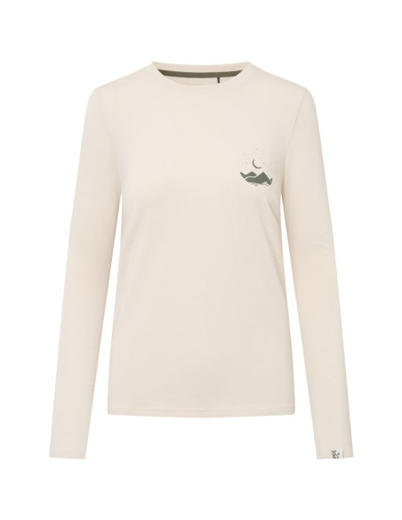 Longsleeve damski viking escalante lady bamboo beżowy