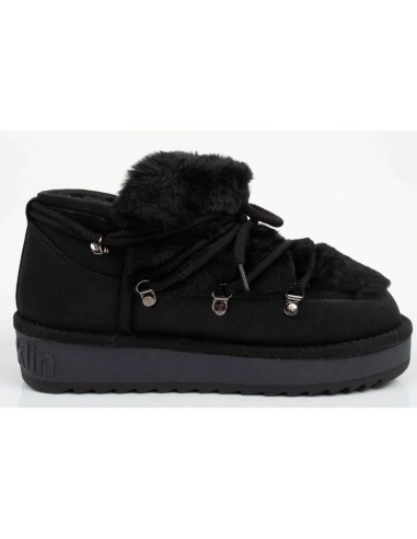 Buty damskie zimowe d.franklin [dfsh370011-blac]