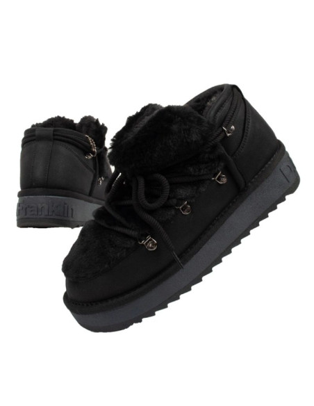 Buty damskie zimowe d.franklin [dfsh370011-blac]