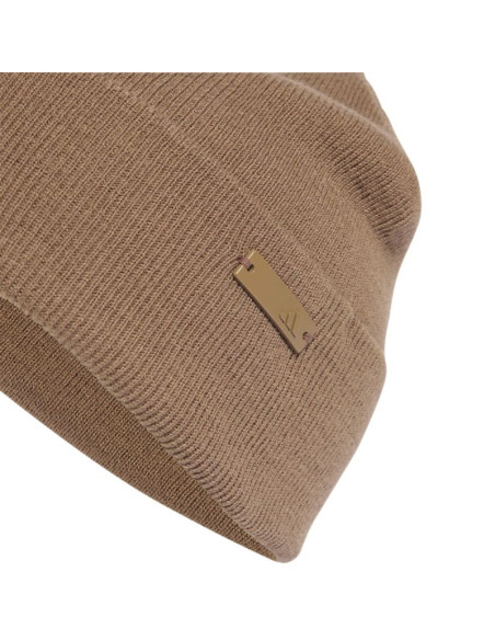Czapka adidas tonal beanie brązowa kt4778