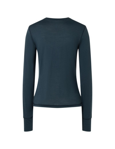 Longsleeve termoaktywny damski super.natural w tundra175 ls granatowy