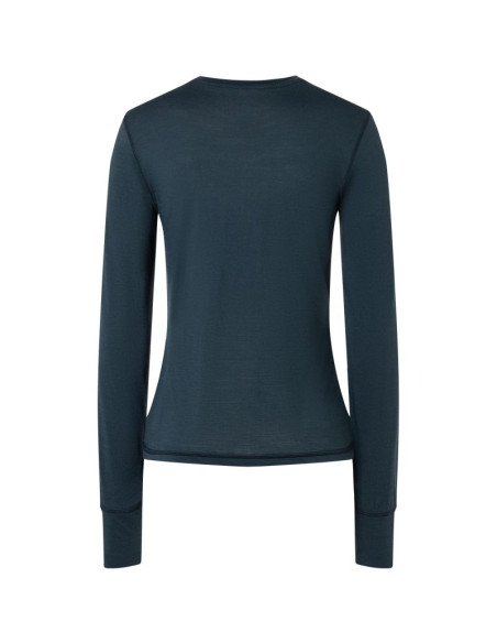Longsleeve termoaktywny damski super.natural w tundra175 ls granatowy