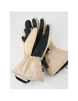 Rękawiczki narciarskie damskie viking sherpa 2.0 gtx ski - beige/white rozmiar: 7 2