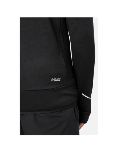 Bluza męska viking arbaz man polartec z kapturem czarna
