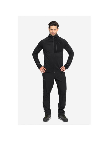 Bluza męska viking arbaz man polartec z kapturem czarna