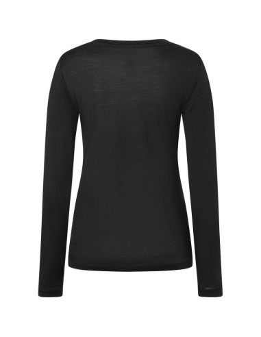 Longsleeve damski super.natural w outdoor night ls czarny