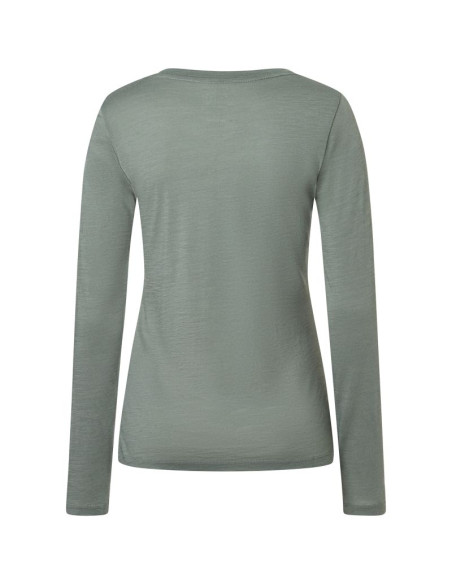 Longsleeve damski super.natural w bergglück ls zielony