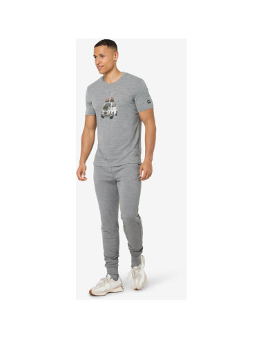 Koszulka męska super.natural m carski tee szara